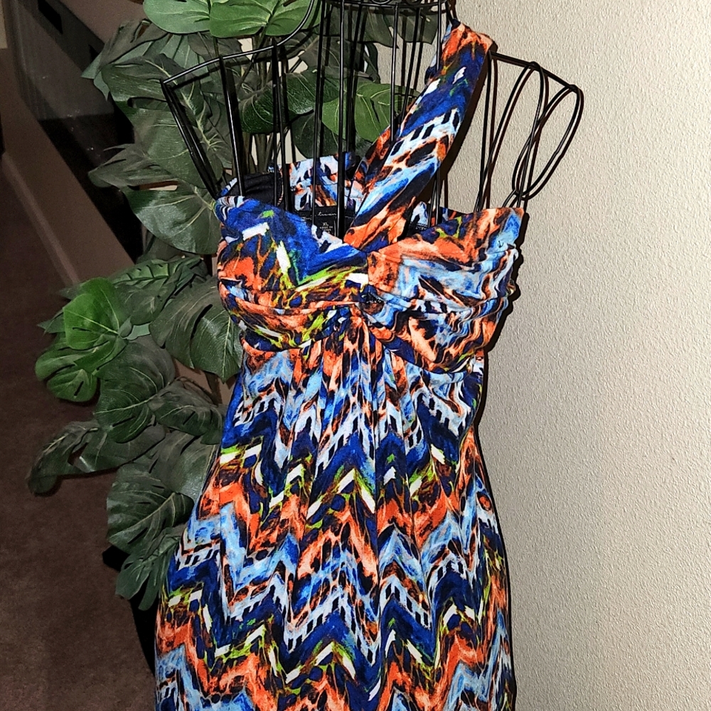 City Triangles Maxi Dress